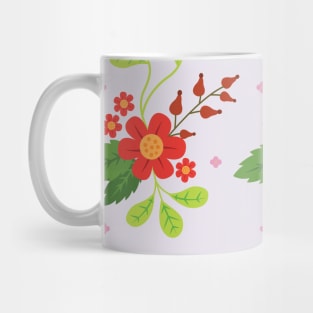 Floral Flower Pattern Mug